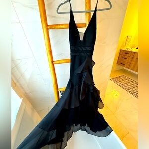 Aidan Mattox, Size 0, Ruffled Ball Gown